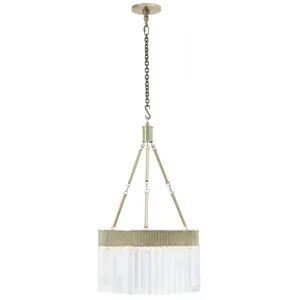 TA Illuminations Simon Piccola Crystal Chandelier