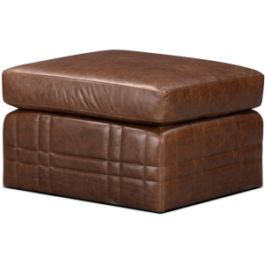 Seated Delray Ferris Ottoman