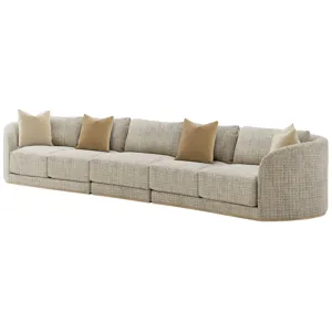 Seated Menton Latte LAF Sofa