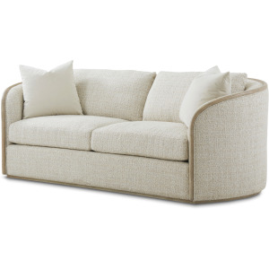 Seated Toulon Chalk Tweed Sofa