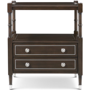 Spencer London 2-Drawer Nightstand