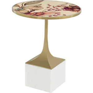 TA Artistry Bouquet Side Table