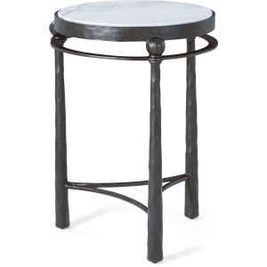 Spencer London Round Metal Drink Table