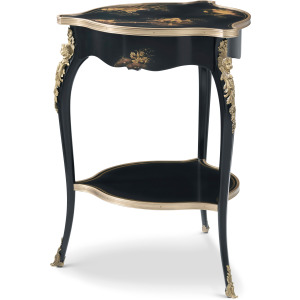Brushwork Lotus Lamp Table