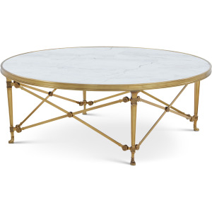 Spencer London Brass Cocktail Table