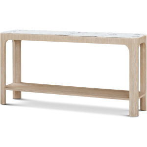Horizon Quartz Console Table