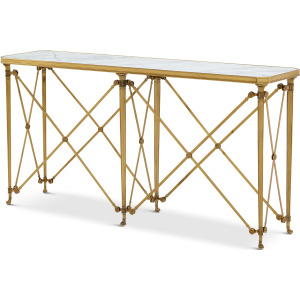Spencer London Brass Console Table