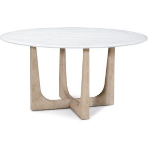 Repose Quartz Round Dining Table