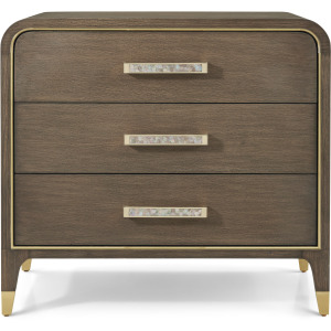 Judith Leiber Couture Judith Leiber 3-Drawer Nightstand