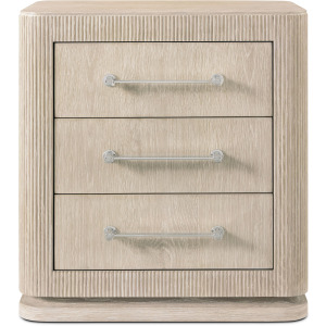 Horizon Three Drawer Small Nightstand