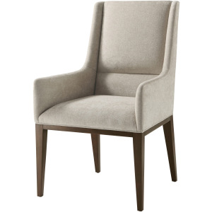 Lido Upholstered Dining Arm Chair