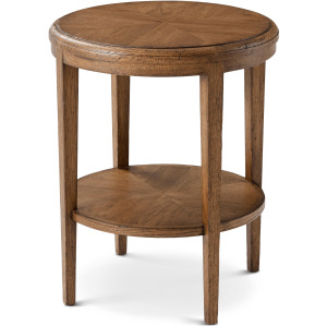 Nova Two Tiered Round Side Table