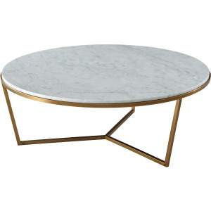 TA Studio Fisher Round Cocktail Table(Marble)