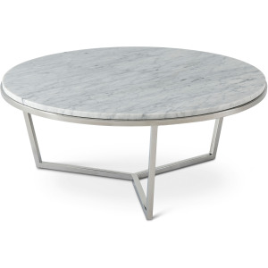 TA Studio Small Fisher Round Cocktail Table(Marble)
