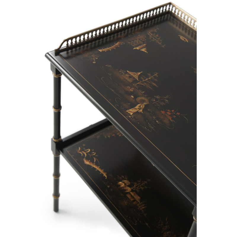 Indochine Spectator's Gallery Accent Table 5002236 by Theodore