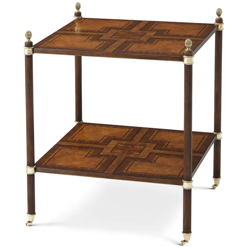 Stephen Church Regency Tiers Side Table