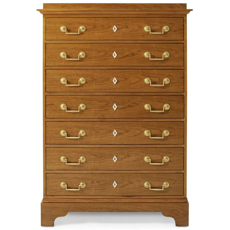 Alexa Hampton Viggo Tall Semanier Chest Of Drawers