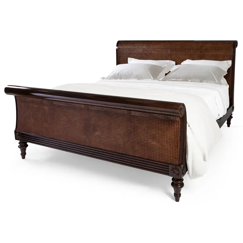Alexa Hampton Denison Sleigh Us Bed - King