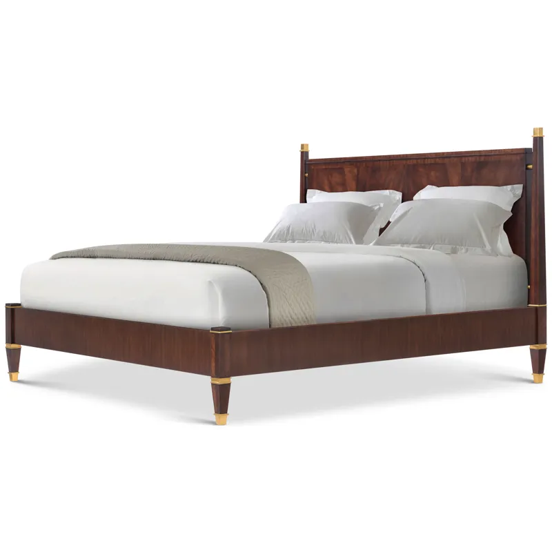 Marlborough by Alexa Hampton Markos Wooden Us Bed - King