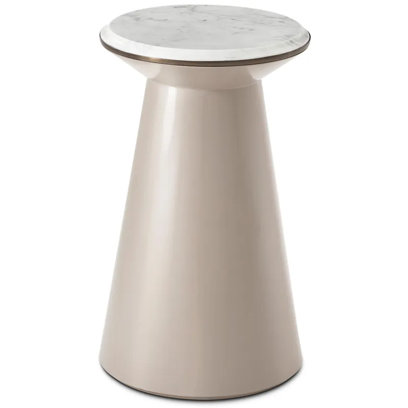 TA Originals Contour Side Table(Pure Pearl, Small)