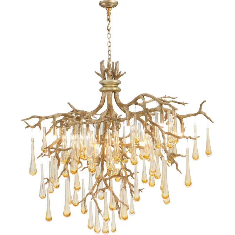 TA Illuminations Lloret Media Chandelier
