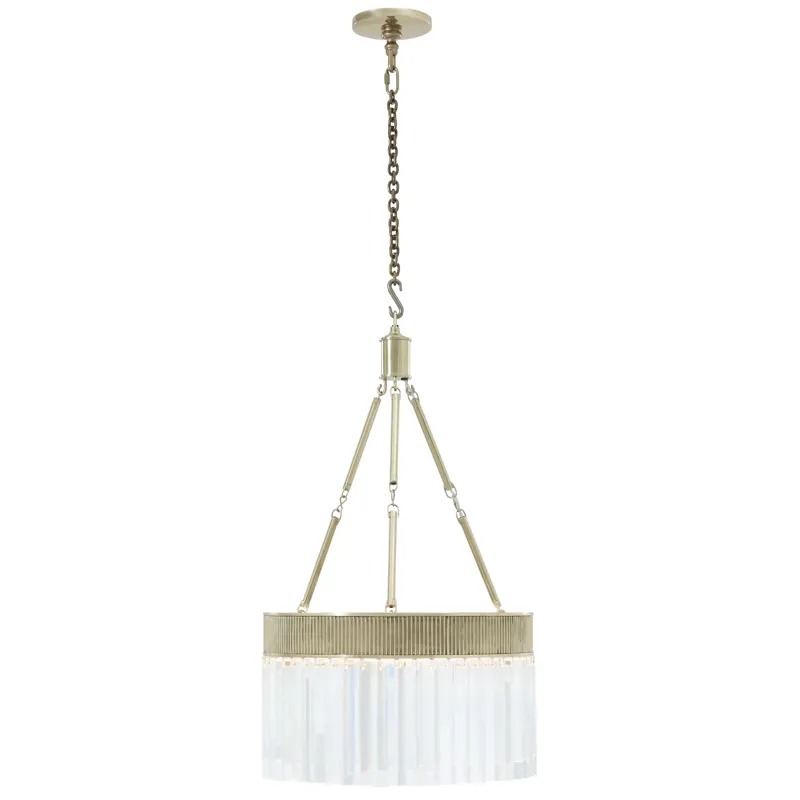 TA Illuminations Simon Piccola Crystal Chandelier