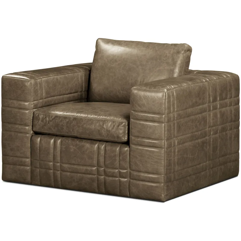 Seated Delray Toffee Accent Chair