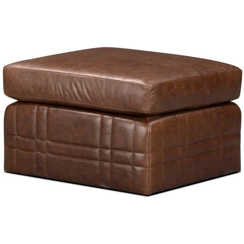 Seated Delray Ferris Ottoman