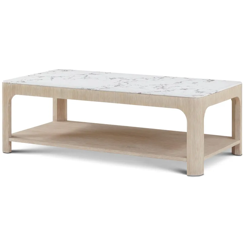 Horizon Square Quartz Cocktail Table