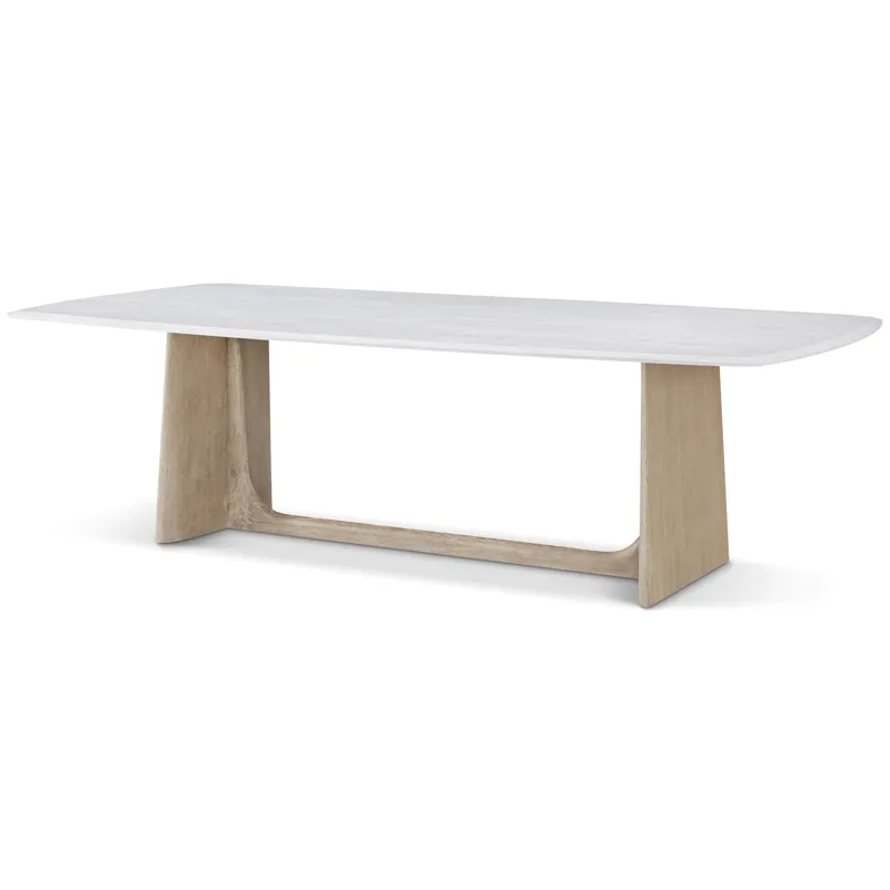 Repose Dining Table Quartz Top