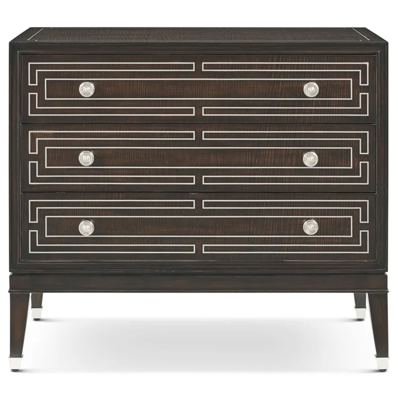 Spencer London 3-Drawer Nightstand