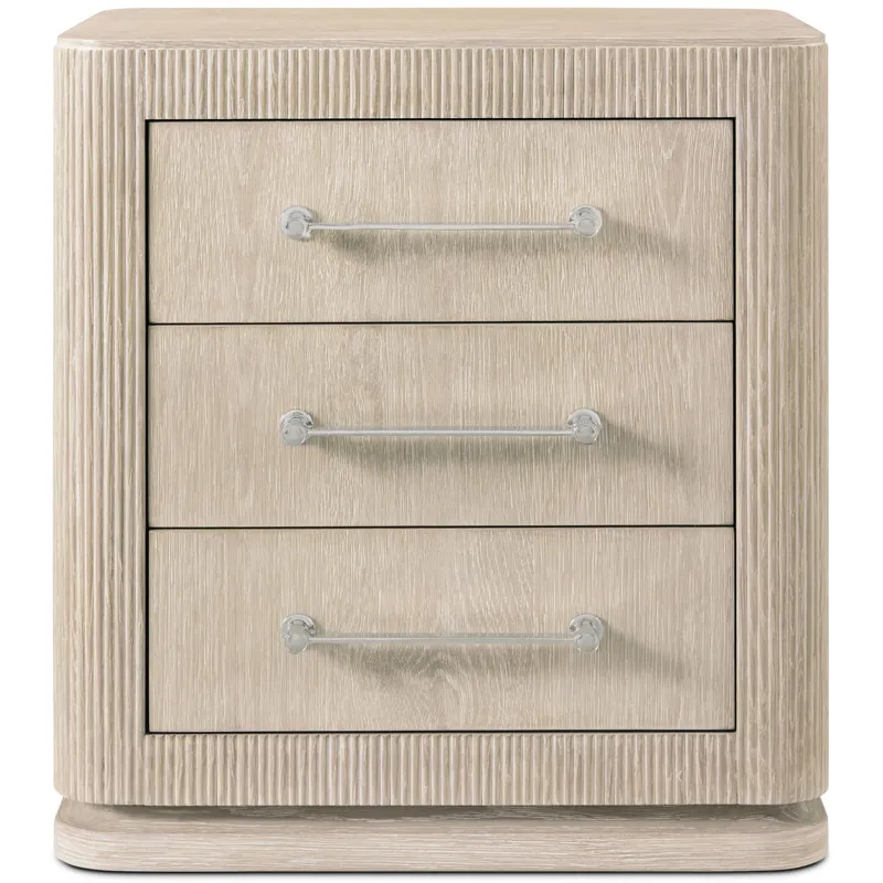 Horizon Three Drawer Small Nightstand