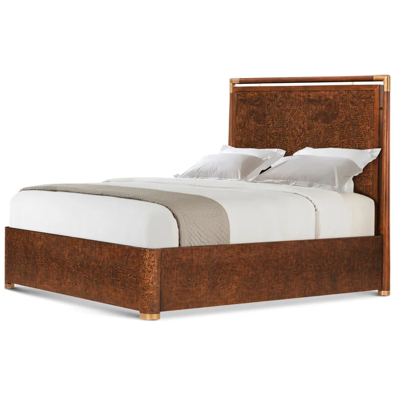 Kesden Wood Us Bed - Queen