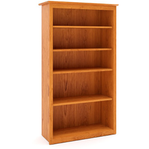 60" Bookcase With Face Frame