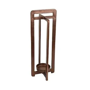 21&quot; Copper Candle Holder