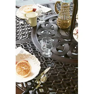 Royal Kahala Black Sands Dining Table W/Cast Top