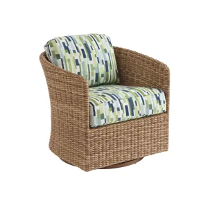 Palm Desert Poolside Swivel Occassional Chair