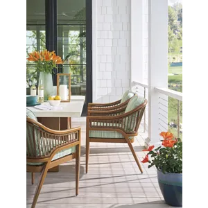 Palm Desert Poolside Arm Dining Chair