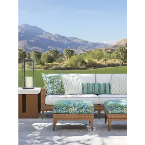 Palm Desert Poolside Ottoman