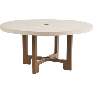 Palm Desert Poolside Round Dining Table