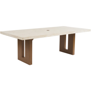 Palm Desert Poolside Rectangular Dining Table