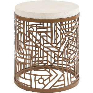 Palm Desert Poolside Palm Desert Pooolside Round End Table