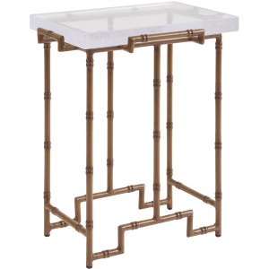 Palm Desert Poolside Accent Table