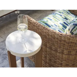 Palm Desert Poolside Accent Table