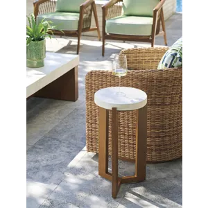 Palm Desert Poolside Accent Table