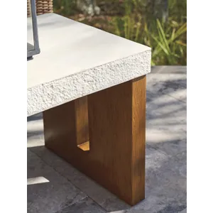 Palm Desert Poolside Rectangular End Table