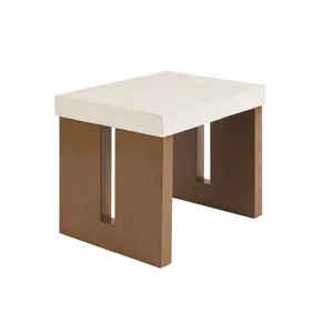 Palm Desert Poolside Rectangular End Table