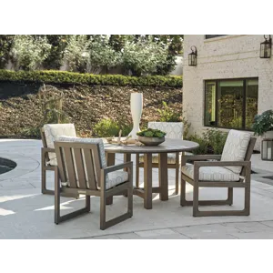 Mozambique Round Dining Table