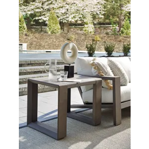 Mozambique Rectangular End Table