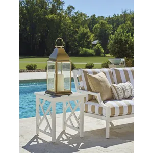 Island Classic Square End Table